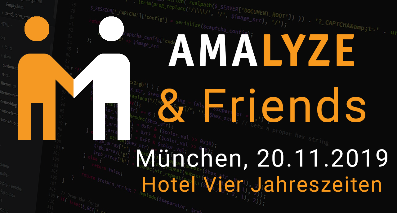 AMALYZE & Friends München, Amazon Konferenz für Amazon Seller, Vendoren, Privatel Label Händler