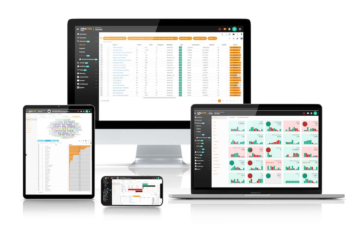 AMALYZE Shield, Amazon Tool für FBA Händler, Amazon Seller und Vendoren